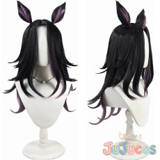 画像1: フェノーメノ　勝負服　コスプレウィッグ　ウマ娘プリティーダービー　コスプレ鬘　JUJUcosplay (1)
