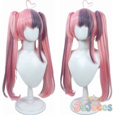 画像1: VTuber　アイアンマウス（Ironmouse）　コスプレウィッグ　バーチャルYouTuber　コスプレ鬘　JUJUcosplay (1)