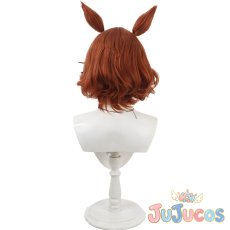 画像4: ハイセイコー　コスプレウィッグ　ウマ娘プリティーダービー　コスプレ鬘　JUJUcosplay (4)