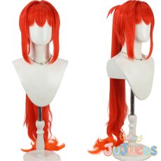 画像1: ラピ：レッドフード　水着　コスプレウィッグ　勝利の女神：NIKKE　コスプレ鬘　JUJUcosplay (1)