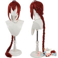 画像1: リドル・ローズハート　SSR/夜空のシフォン　コスプレウィッグ　ツイステッドワンダーランド　コスプレ鬘　JUJUcosplay (1)