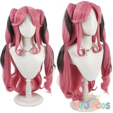 画像1: キュアキッス　コスプレウィッグ　キミとアイドルプリキュア♪　コスプレ鬘　JUJUcosplay (1)