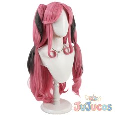 画像3: キュアキッス　コスプレウィッグ　キミとアイドルプリキュア♪　コスプレ鬘　JUJUcosplay (3)