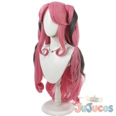 画像4: キュアキッス　コスプレウィッグ　キミとアイドルプリキュア♪　コスプレ鬘　JUJUcosplay (4)