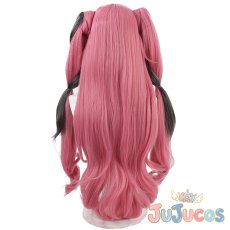 画像5: キュアキッス　コスプレウィッグ　キミとアイドルプリキュア♪　コスプレ鬘　JUJUcosplay (5)