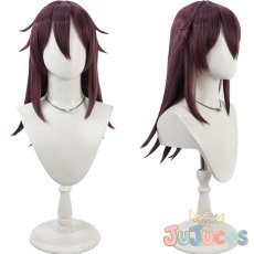 画像1: 水城不知火　コスプレウィッグ　アクション対魔忍　コスプレ鬘　JUJUcosplay (1)
