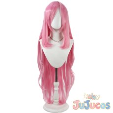 画像2: 東せつな(イース・キュアパッション)　パッション　コスプレウィッグ　フレッシュプリキュア!　コスプレ鬘　JUJUcosplay (2)