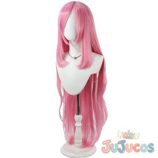 画像4: 東せつな(イース・キュアパッション)　パッション　コスプレウィッグ　フレッシュプリキュア!　コスプレ鬘　JUJUcosplay (4)