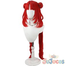 画像4: ニィロウ(Nilou)　東風はこぶ花の吐息　コスプレウィッグ　原神(げんしん)　コスプレ鬘　JUJUcosplay (4)