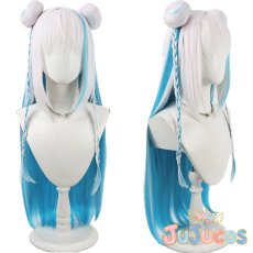 画像1: VTuber　リゼ・ヘルエスタ　チャイナ衣装　コスプレウィッグ　バーチャルYouTuber　コスプレ鬘　JUJUcosplay (1)