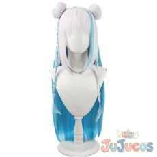 画像2: VTuber　リゼ・ヘルエスタ　チャイナ衣装　コスプレウィッグ　バーチャルYouTuber　コスプレ鬘　JUJUcosplay (2)