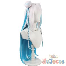 画像3: VTuber　リゼ・ヘルエスタ　チャイナ衣装　コスプレウィッグ　バーチャルYouTuber　コスプレ鬘　JUJUcosplay (3)