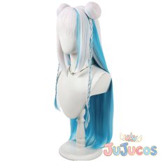 画像4: VTuber　リゼ・ヘルエスタ　チャイナ衣装　コスプレウィッグ　バーチャルYouTuber　コスプレ鬘　JUJUcosplay (4)