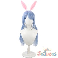 画像2: VTuber　兎田ぺこら　ホロナツパラダイス　コスプレウィッグ　バーチャルYouTuber　コスプレ鬘　JUJUcosplay (2)