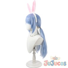 画像4: VTuber　兎田ぺこら　ホロナツパラダイス　コスプレウィッグ　バーチャルYouTuber　コスプレ鬘　JUJUcosplay (4)