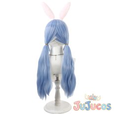画像5: VTuber　兎田ぺこら　ホロナツパラダイス　コスプレウィッグ　バーチャルYouTuber　コスプレ鬘　JUJUcosplay (5)