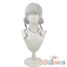 画像2: VTuber　樋口楓　ホワイトドレス　コスプレウィッグ　バーチャルYouTuber　コスプレ鬘　JUJUcosplay (2)