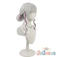 画像3: VTuber　樋口楓　ホワイトドレス　コスプレウィッグ　バーチャルYouTuber　コスプレ鬘　JUJUcosplay (3)