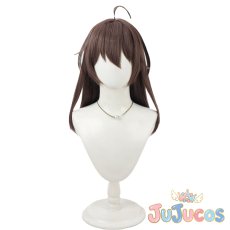 画像2: VTuber　夏色まつり　ゲーミング部屋着　コスプレウィッグ　バーチャルYouTuber　コスプレ鬘　JUJUcosplay (2)