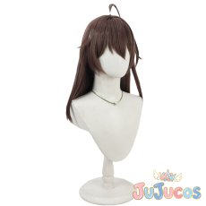 画像3: VTuber　夏色まつり　ゲーミング部屋着　コスプレウィッグ　バーチャルYouTuber　コスプレ鬘　JUJUcosplay (3)