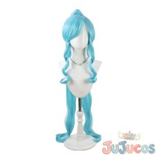 画像2: 沢泉ちゆ(キュアフォンテーヌ)　コスプレウィッグ　ヒーリングっど?プリキュア　コスプレ鬘　JUJUcosplay (2)