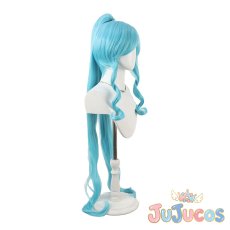 画像4: 沢泉ちゆ(キュアフォンテーヌ)　コスプレウィッグ　ヒーリングっど?プリキュア　コスプレ鬘　JUJUcosplay (4)