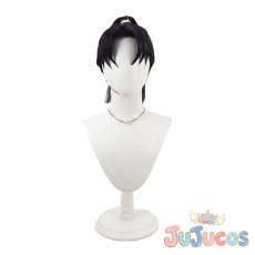 画像2: 潮江文次郎　コスプレウィッグ　忍たま乱太郎　コスプレ鬘　JUJUcosplay (2)