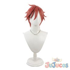 画像2: 花魁坂京夜　コスプレウィッグ　桃源暗鬼　コスプレ鬘　JUJUcosplay (2)