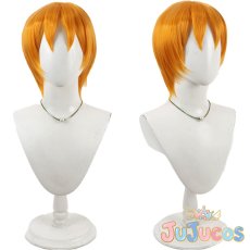 画像1: 速水ヒロ　コスプレウィッグ　プリティーリズム・レインボーライブ(KING OF PRISM)　コスプレ鬘　JUJUcosplay (1)