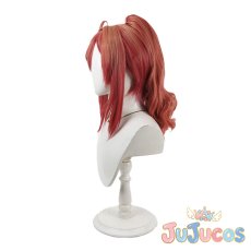 画像4: VTuber　一条莉々華　ホロナツパラダイス　コスプレウィッグ　バーチャルYouTuber　コスプレ鬘　JUJUcosplay (4)