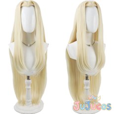 画像1: セレスティン・ルクルス　コスプレウィッグ　黒獣 ?気高き聖女は白濁に染まる?　コスプレ鬘　JUJUcosplay (1)