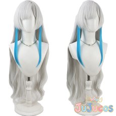 画像1: VTuber　ヰ世界情緒　Anima II -神椿市参番街-　コスプレウィッグ　バーチャルYouTuber　コスプレ鬘　JUJUcosplay (1)