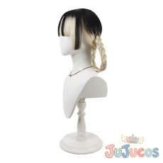 画像4: VTuber　儒烏風亭らでん　ホロナツパラダイス　コスプレウィッグ　バーチャルYouTuber　コスプレ鬘　JUJUcosplay (4)