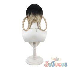 画像5: VTuber　儒烏風亭らでん　ホロナツパラダイス　コスプレウィッグ　バーチャルYouTuber　コスプレ鬘　JUJUcosplay (5)