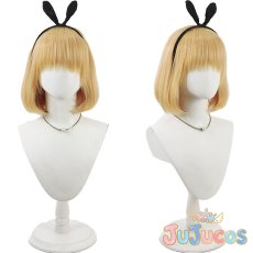 画像1: 駿河朱々　コスプレウィッグ　魔都精兵のスレイブ　コスプレ鬘　JUJUcosplay (1)