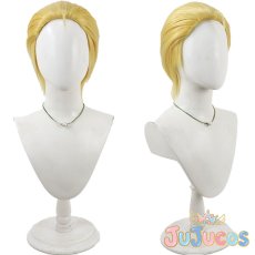 画像1: シャア・アズナブル　コスプレウィッグ　機動戦士ガンダム 逆襲のシャア　コスプレ鬘　JUJUcosplay (1)