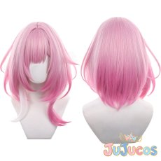 画像1: キュレネ　コスプレウィッグ　崩壊：スターレイル　コスプレ鬘　JUJUcosplay (1)