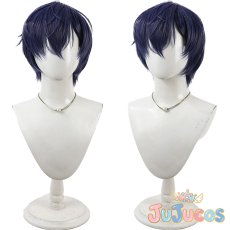 画像1: Vtuber　小柳ロウ　パンク　コスプレウィッグ　バーチャルYouTuber　コスプレ鬘　JUJUcosplay (1)