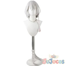 画像2: 白尾エリ　コスプレウィッグ　ブルーアーカイブ　コスプレ鬘　JUJUcosplay (2)