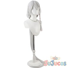 画像4: 白尾エリ　コスプレウィッグ　ブルーアーカイブ　コスプレ鬘　JUJUcosplay (4)