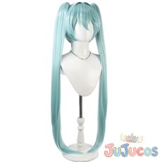 画像3: 初音ミク　いますぐ輪廻　コスプレウィッグ　VOCALOID　コスプレ鬘　JUJUcosplay (3)