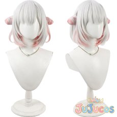 画像1: Vtuber　周防パトラ　ゲームver.　コスプレウィッグ　バーチャルYouTuber　コスプレ鬘　JUJUcosplay (1)