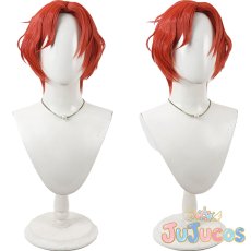 画像1: メノウ　コスプレウィッグ　ブラックスター　コスプレ鬘　JUJUcosplay (1)