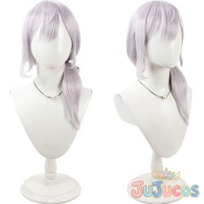 画像1: VTuber　白銀ノエル　部屋着　コスプレウィッグ　バーチャルYouTuber　コスプレ鬘　JUJUcosplay (1)