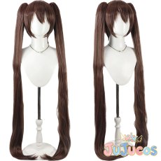 画像1: VTuber　大宗たゆゆ　コスプレウィッグ　バーチャルYouTuber　コスプレ鬘　JUJUcosplay (1)