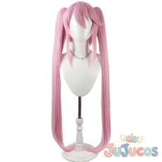 画像2: 紫雲寺謳華　コスプレウィッグ　紫雲寺家の子供たち　コスプレ鬘　JUJUcosplay (2)