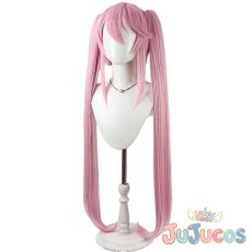 画像4: 紫雲寺謳華　コスプレウィッグ　紫雲寺家の子供たち　コスプレ鬘　JUJUcosplay (4)