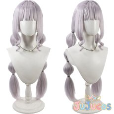 画像1: 菓彩あまね　コスプレウィッグ　デリシャスパーティ?プリキュア　コスプレ鬘　JUJUcosplay (1)