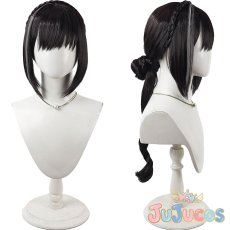 画像1: キャル（ニューイヤー）　百地希留耶　コスプレウィッグ　プリンセスコネクト!Re:Dive　コスプレ鬘　JUJUcosplay (1)