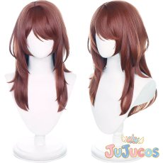 画像1: 早乙女陽菜　コスプレウィッグ　甘い懲罰　コスプレ鬘　JUJUcosplay (1)